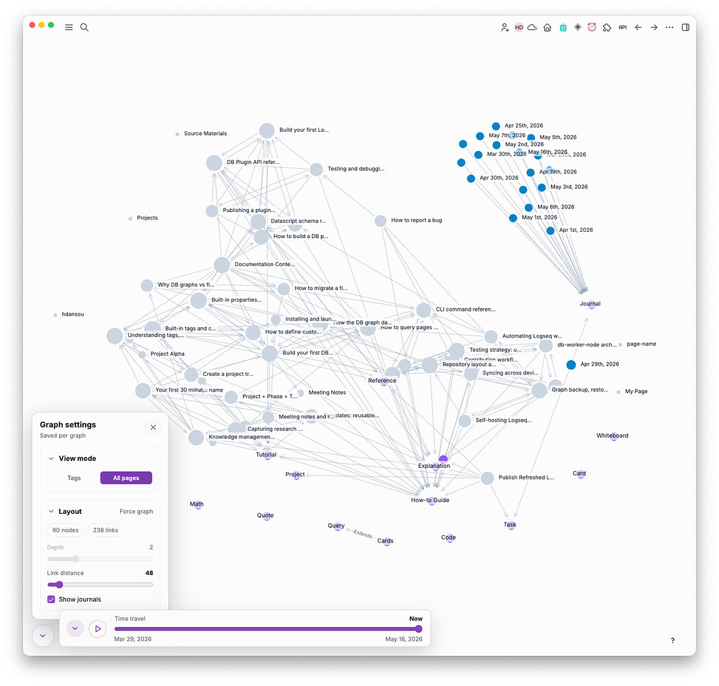 What's New with Logseq DB - May 16th 2026 - Announcements - Logseq