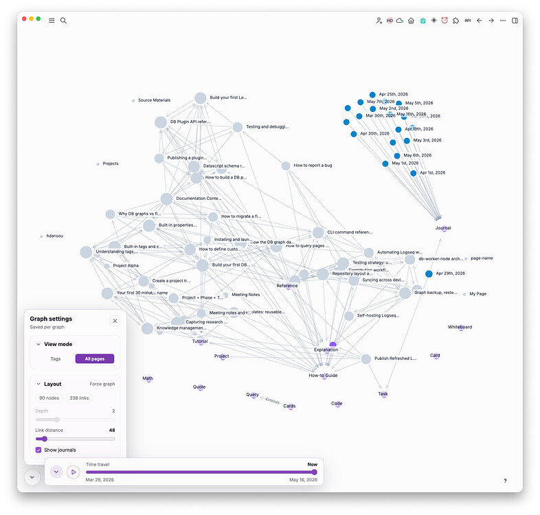 What's New with Logseq DB - May 16th 2026 - Announcements - Logseq